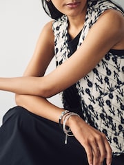 Silver Tone Boho Bangle Pack - Image 5 of 5