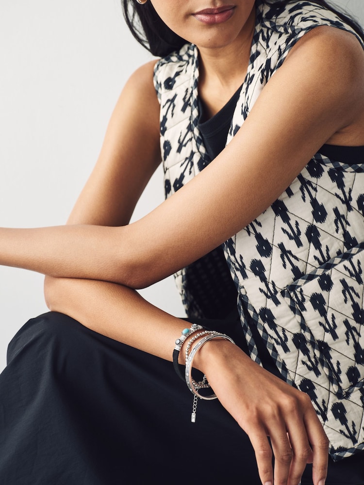 Silver Tone Boho Bangle Pack - Image 5 of 5