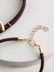 Brown Corded Bracelets 2 Pack - Image 7 of 8