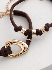 Brown Corded Bracelets 2 Pack - Image 8 of 8