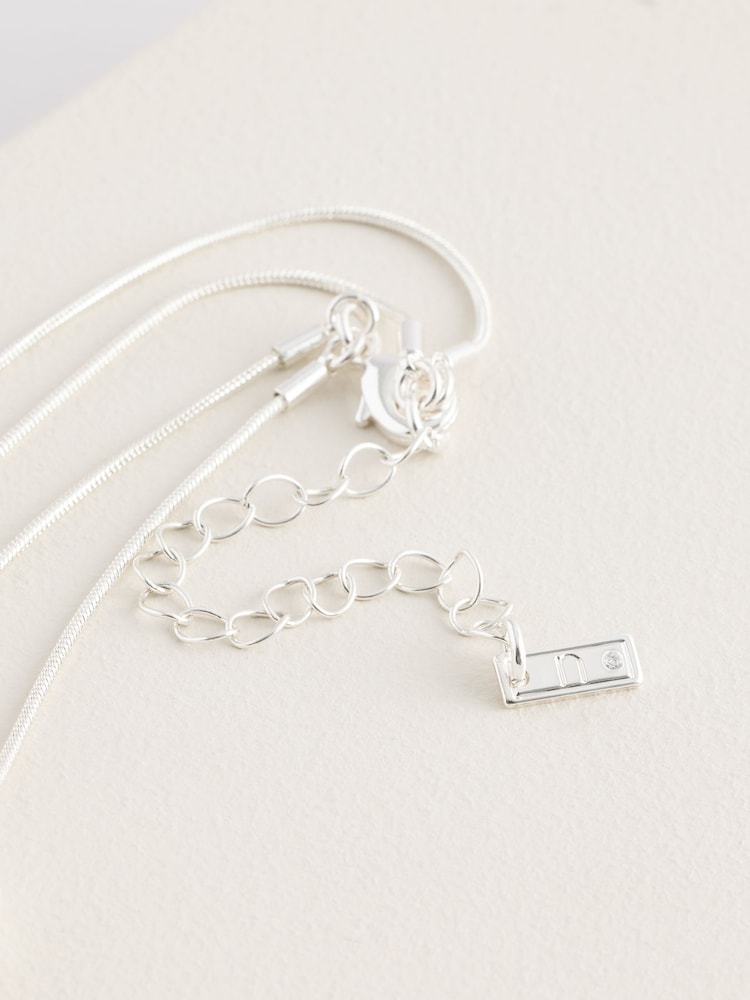 Silver Tone Long Beaded Rope Necklace - Image 4 of 4