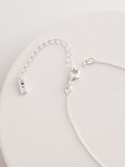 Tono plateado - Red Heart Necklace - Imagen 5 de 5