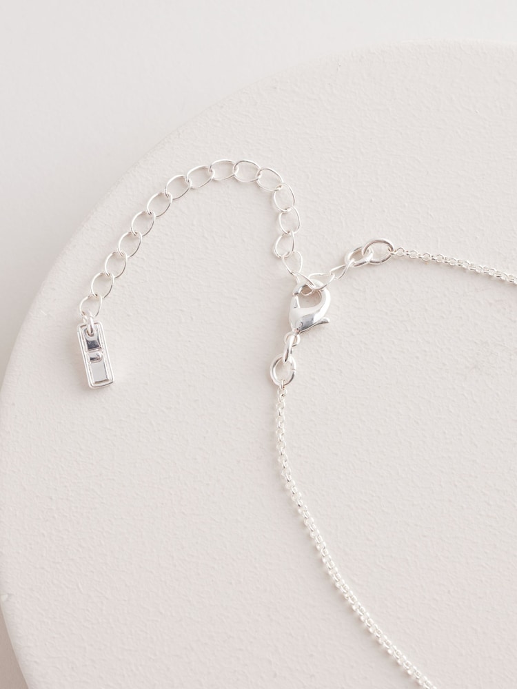 Tono plateado - Red Heart Necklace - Imagen 5 de 5
