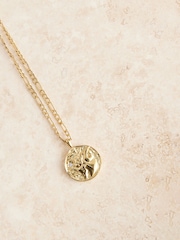 Gold Tone Stainless Steel Zodiac Necklace - Image 14 of 14