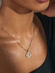 Gold Tone Stainless Steel Zodiac Necklace - Image 4 of 14