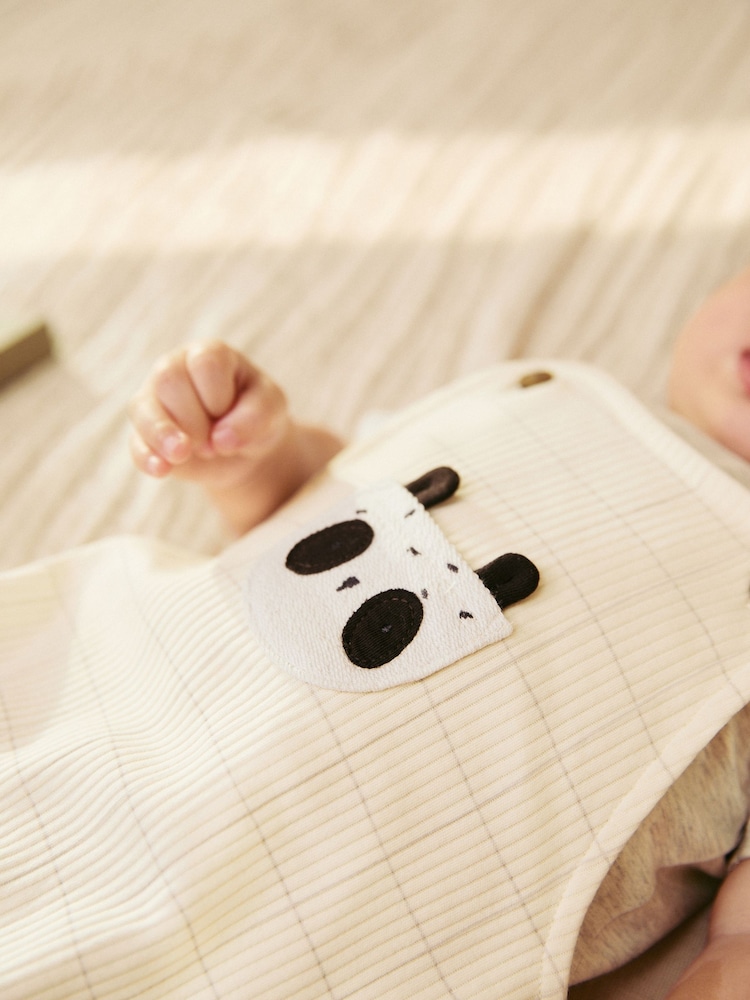 Сіра панда - Baby Jersey Dungaree and Bodysuit Set (0mths-2yrs) - Image 4 of 14