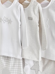 Grey Star Tops and Leggings Baby Set 6 Pack (0mths-2yrs) - Image 11 of 15