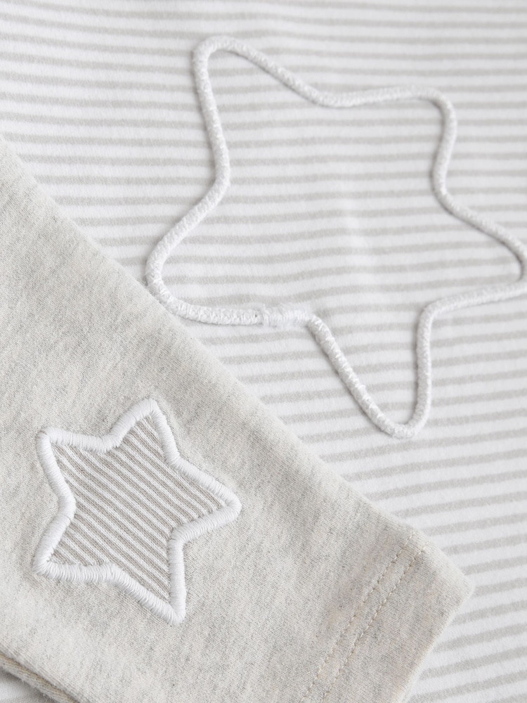 Grau/Sternmotiv - Tops and Leggings Baby Set 6 Pack (0mths-2yrs) - Bild 15 von 15 Grau/Sternmotiv - Tops and Leggings Baby Set 6 Pack (0mths-2yrs) - Bild 15 von 15
