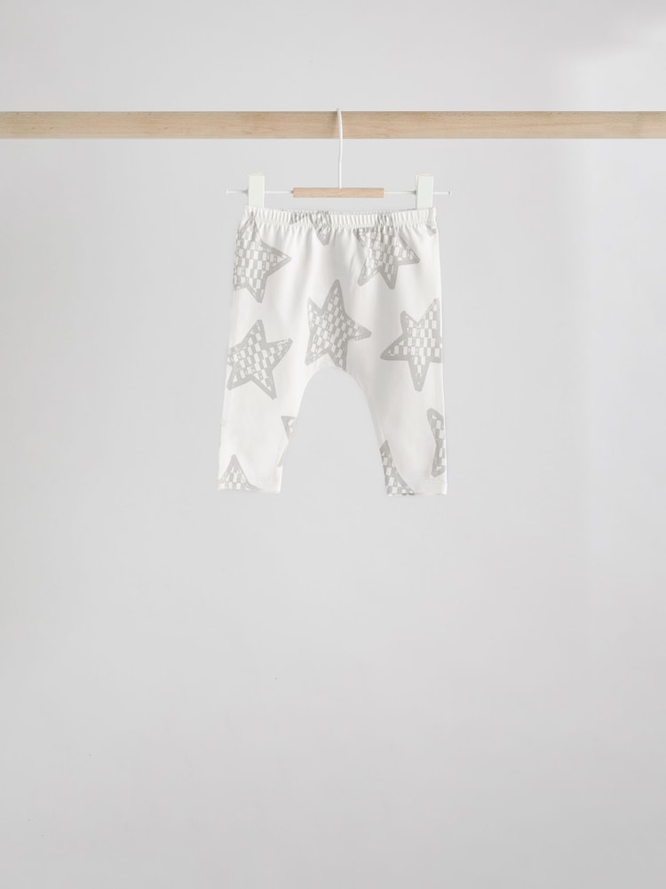 Grey Star Tops and Leggings Baby Set 6 Pack (0mths-2yrs) - Image 8 of 15