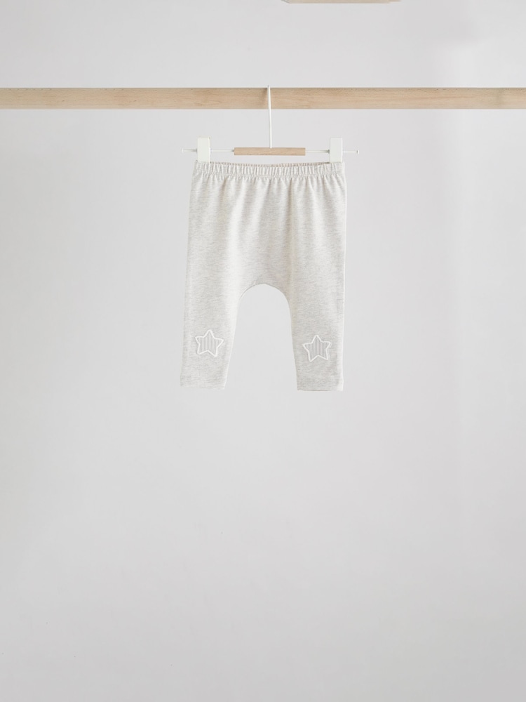 Grey Star Tops and Leggings Baby Set 6 Pack (0mths-2yrs) - Image 9 of 15