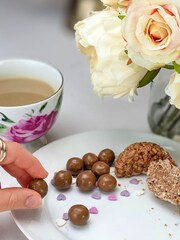 Personalised Heart Shaped Malteser by Sweet Trees - Image 4 of 4