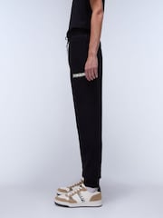 Napapijri Gori Black 100% Cotton Sweatpants - Image 3 of 6