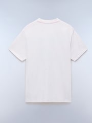 Napapijri Arbia Short Sleeve 100% Cotton White T-Shirt - Image 5 of 5