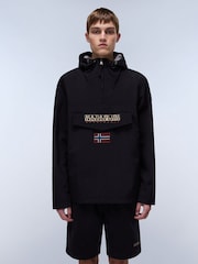 Napapijri Rainforest Summer Anorak Black Coat - Image 1 of 7