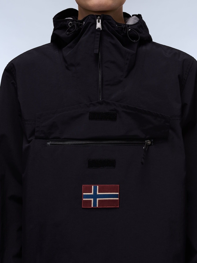 Napapijri Rainforest Summer Anorak Black Coat - Image 5 of 7