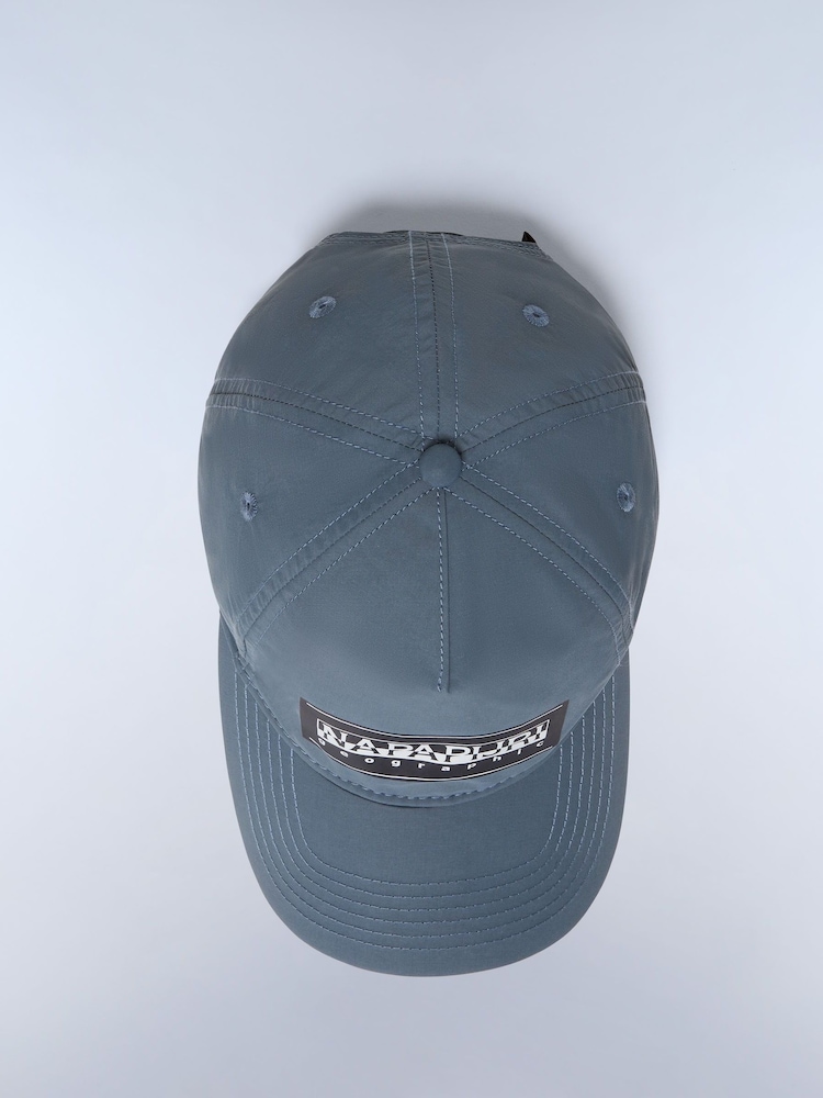 Napapijri Grey Box Logo Baseball Cap - Image 2 of 5
