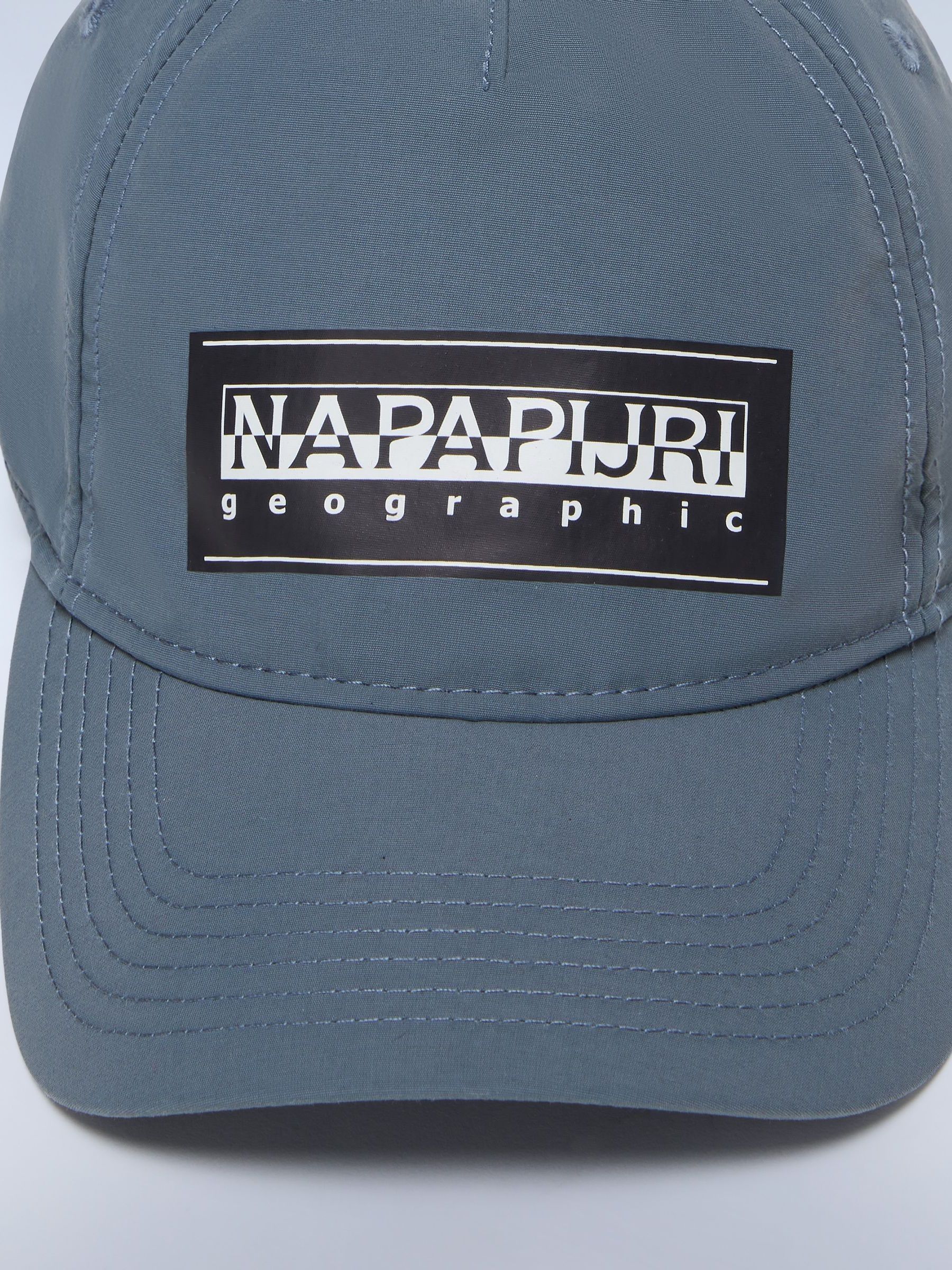 Next：日本 Napapijri グレー ボックス ロゴ ベースボール キャップ