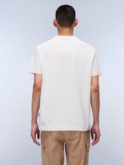 Napapijri Box Logo Short Sleeve 100% Cotton White T-Shirt - صورة 2 من 6
