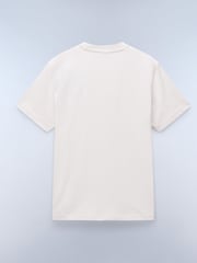 Napapijri Box Logo Short Sleeve 100% Cotton White T-Shirt - صورة 5 من 6
