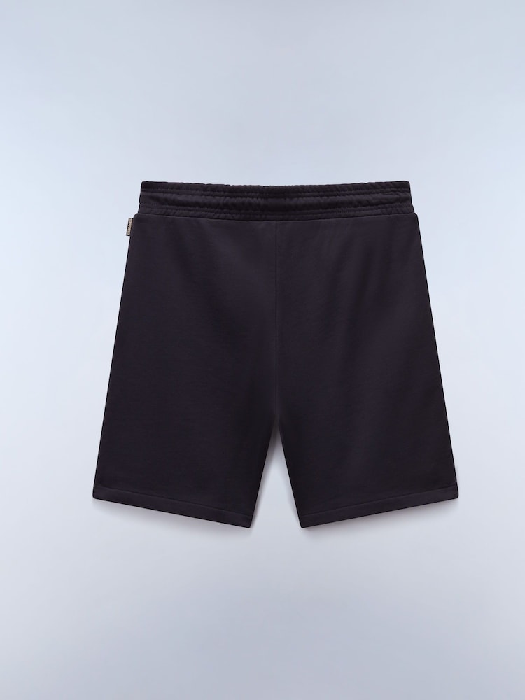 Napapijri Gori 100% Cotton Sweat Black Shorts - Imagen 5 de 5