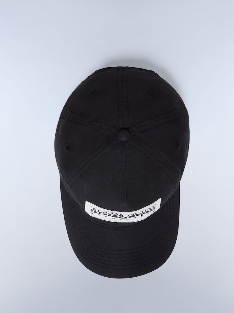 Napapijri Box Logo Baseball Black Cap - Imagen 2 de 5