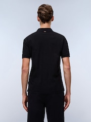 Napapijri Elbas Short Sleeve Black Polo Shirt - Image 2 of 6