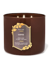 Bath & Body Works Leaves 3-Wick Candle 14.5 oz / 411 g - Image 1 of 1
