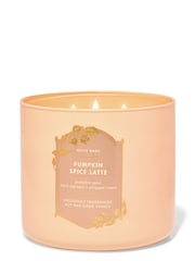 Bath & Body Works Pumpkin Spice Latte 3-Wick Candle 14.5 oz / 411 g - Image 1 of 1