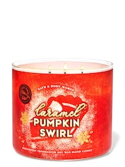 Bath & Body Works Caramel Pumpkin Swirl Pumpkin Pecan Waffles 3-Wick Candle 14.5 oz / 411 g - Image 1 of 1