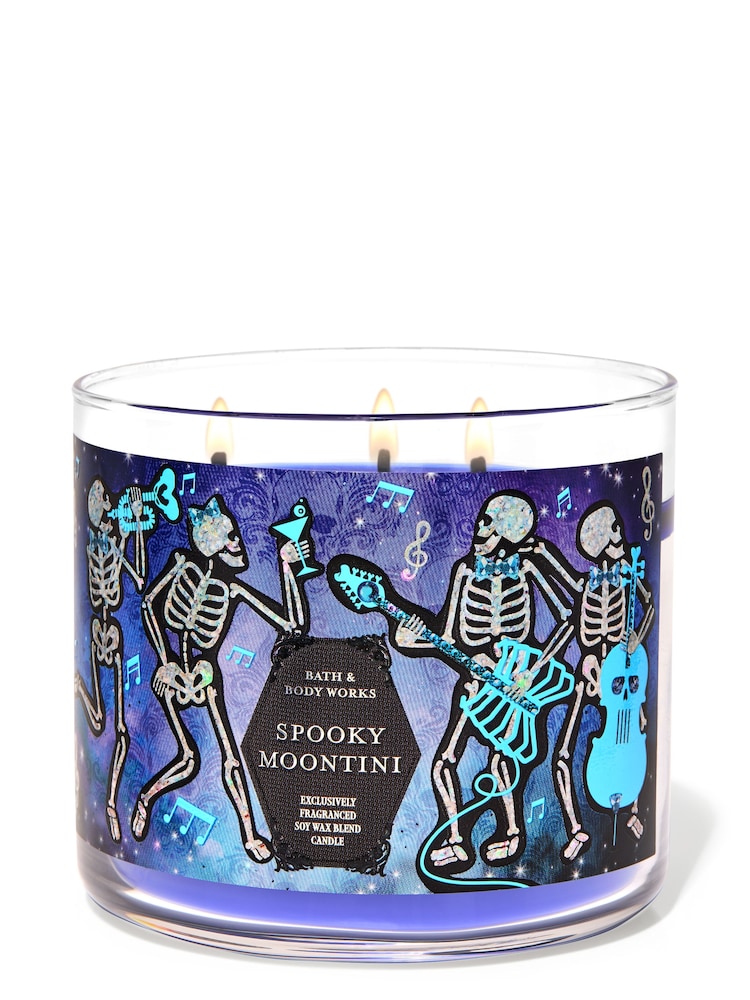 Bath & Body Works Spooky Moontini 3-Wick Candle 14.5 oz / 411 g - Image 1 of 1
