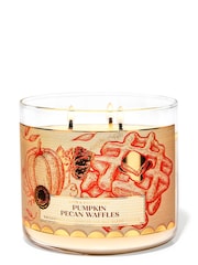 Bath & Body Works Pumpkin Pecan Waffles Pumpkin Pecan Waffles 3-Wick Candle 14.5 oz / 411 g - Image 1 of 1