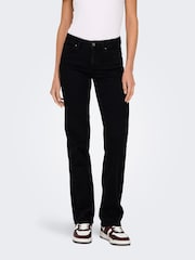 ONLY Black Blush Super Stretch Straight Leg Denim Jeans - Image 1 of 7