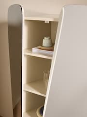 MADE.COM Natural Ecru and Mirror Mariella Highboard - Image 3 of 6