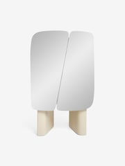MADE.COM Natural Ecru and Mirror Mariella Highboard - Image 6 of 6