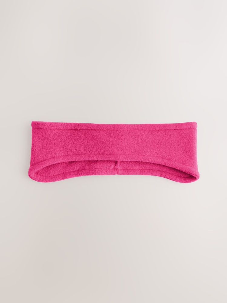 Pink Fleece Headband - Image 1 of 3