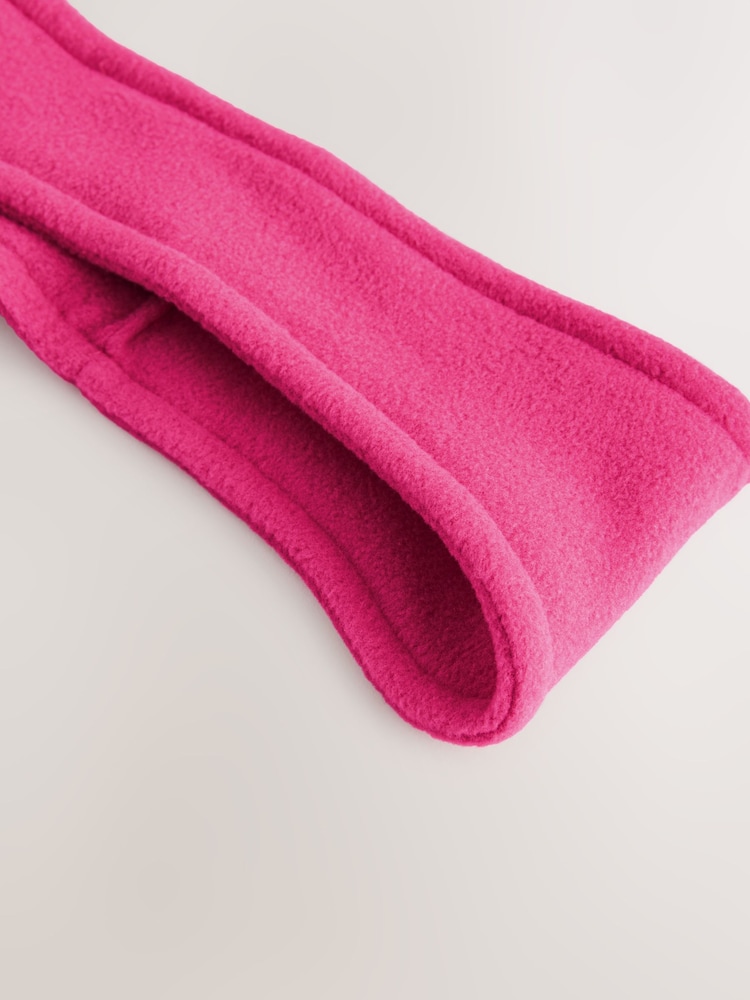 Pink Fleece Headband - Image 3 of 3