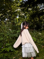 Monsoon Silver Metallic Ruffle Skirt - Image 2 of 10