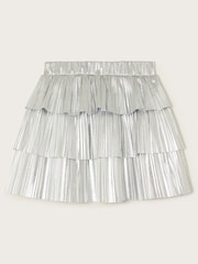 Monsoon Silver Metallic Ruffle Skirt - Image 8 of 10