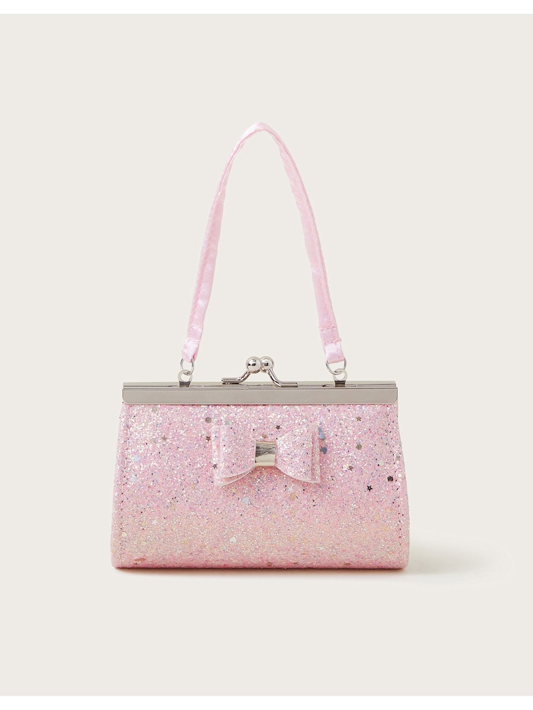 Monsoon Glitter Bow Mini Frame Bag - Imagen 1 de 3