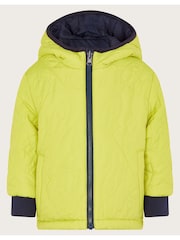 Monsoon Blue Rocket Reversible Coat - Image 1 of 5