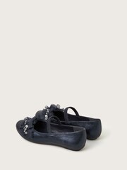 Monsoon Blue Land of Wonder Embellished Ballerina Flats - Image 3 of 3