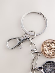 Gold/Silver Tone Coin Bag Charm/Keyring - Image 3 of 3