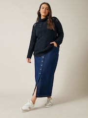 Evans Roll Neck Stitch Detail Jumper - Image 2 of 4