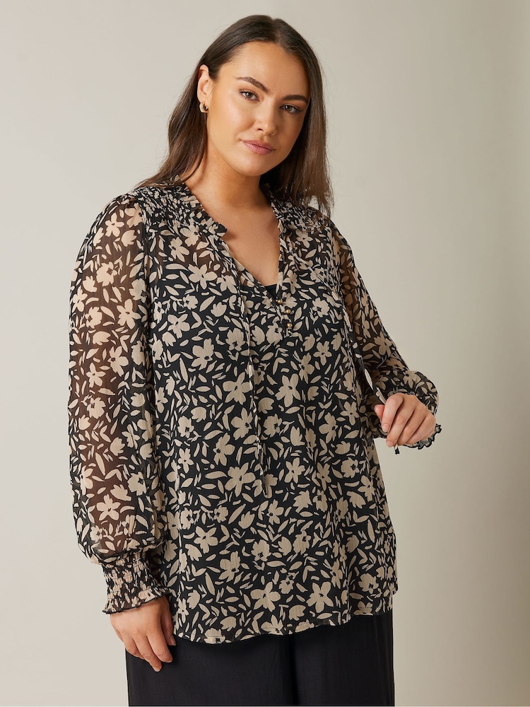 Evans Natural Boho Top - Image 2 of 4
