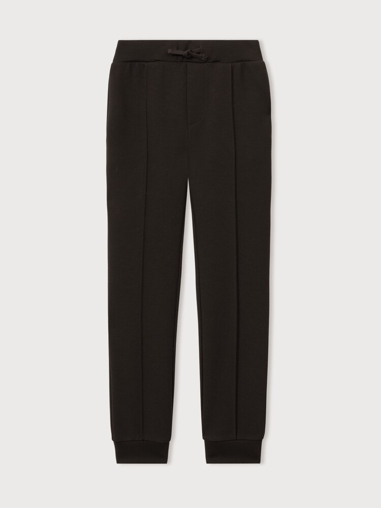 Reiss Chocolate Brown Premier 13-14 yrs Interlock Jersey Drawstring Joggers - Image 1 of 4