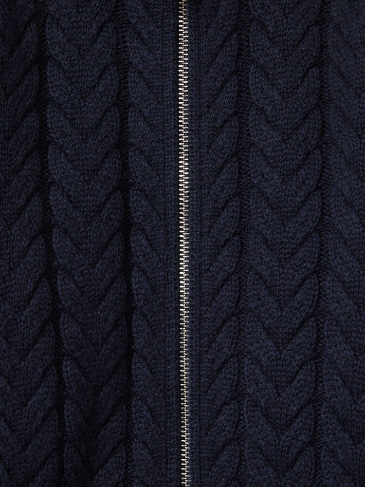 Reiss Arnold Hybrid Quilt-Knit Jacket - Image 4 of 4