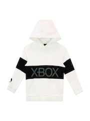 Character White Xbox Gaming 100% Cotton Hoodie - Image 1 of 3