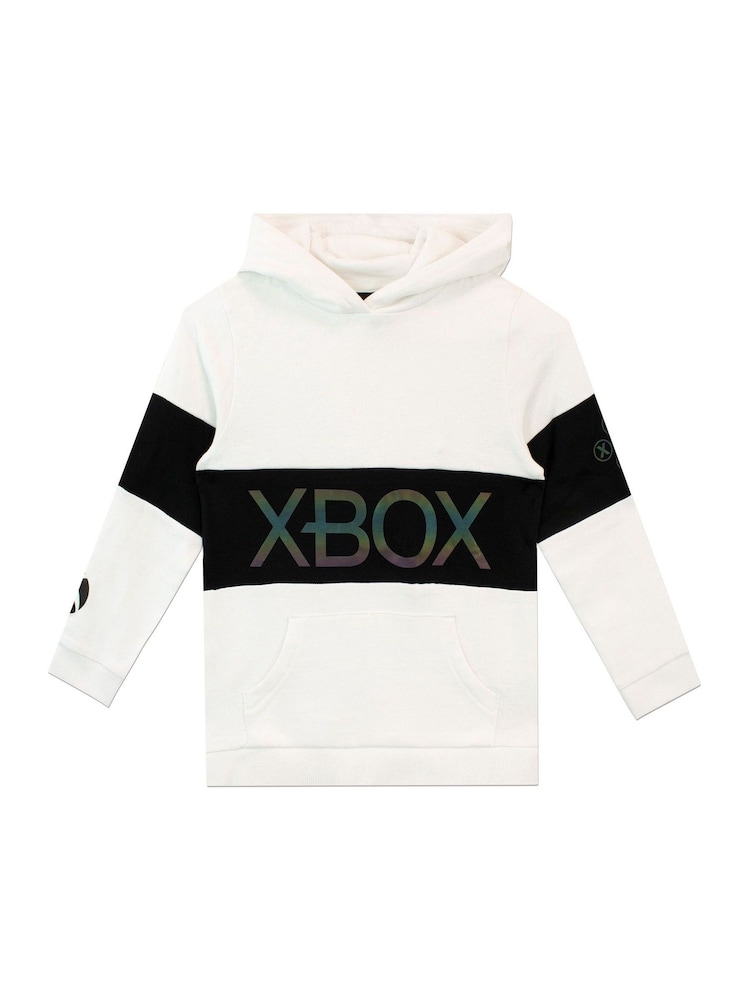 Character White Xbox Gaming 100% Cotton Hoodie - Image 2 of 3