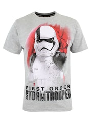 Character Grey Star Wars Stormtrooper Short Pyjamas - Image 2 of 4