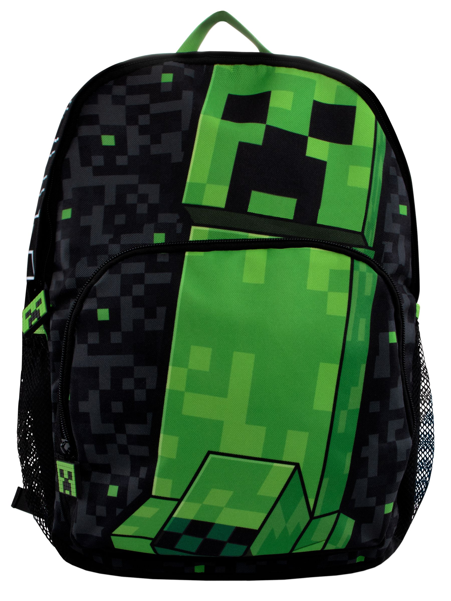 Buy Character Black Minecraft Backpack With Creeper from the Next UK online shop